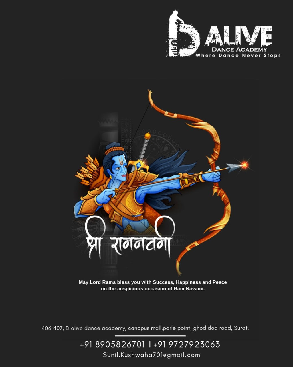 Dance Classes Festival Post — Move to the Beat This Season (Navratri • Diwali • New Year more)