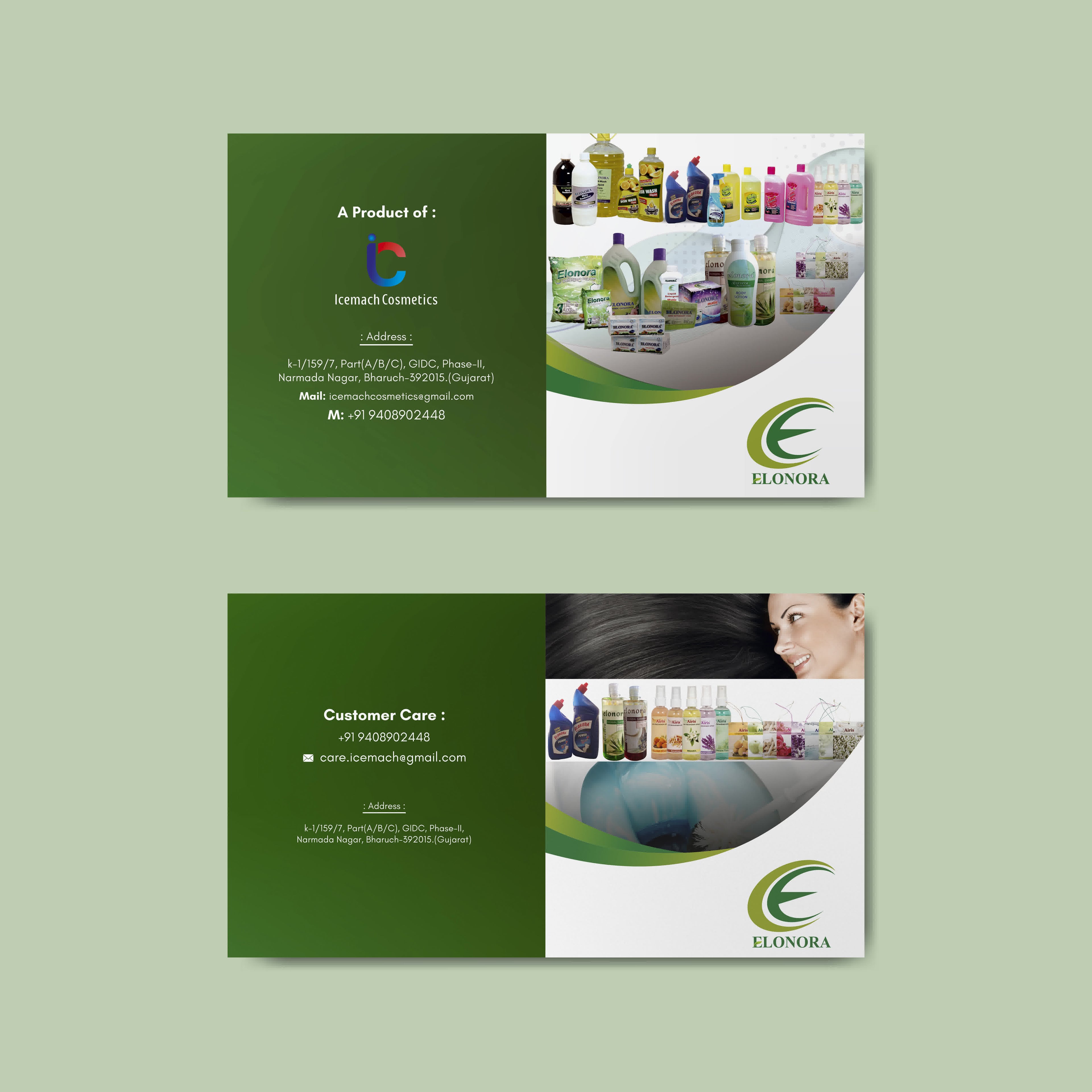 Beauty & Cosmetics Visiting Card Design | Custom & Print-Ready
