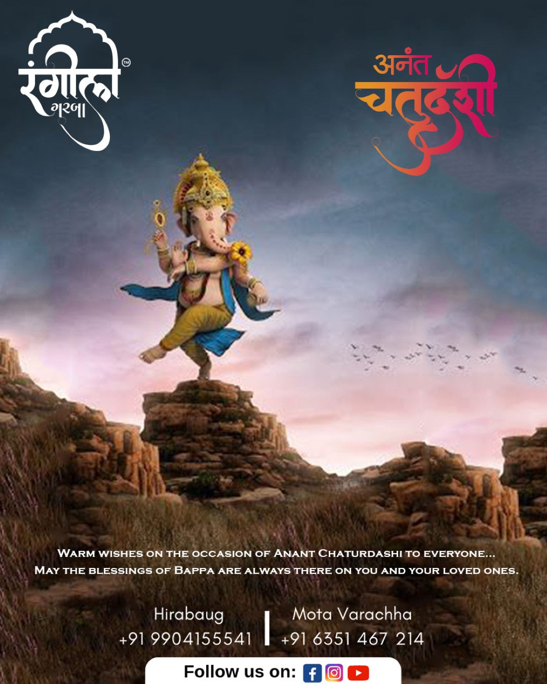 Dance Classes Festival Post — Move to the Beat This Season (Navratri • Diwali • New Year more)