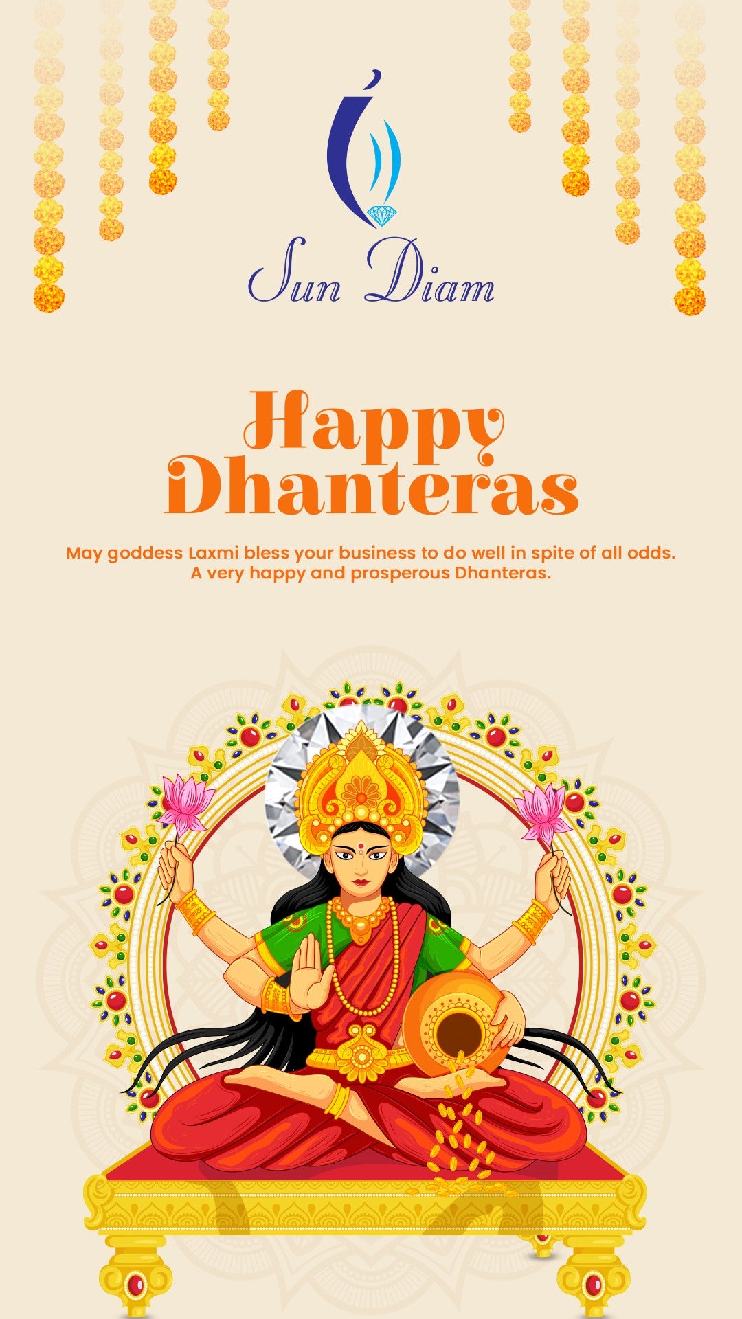 Diamond Festival Post — Shine Brighter This Season (Diwali • Dussehra • Valentine’s  more)