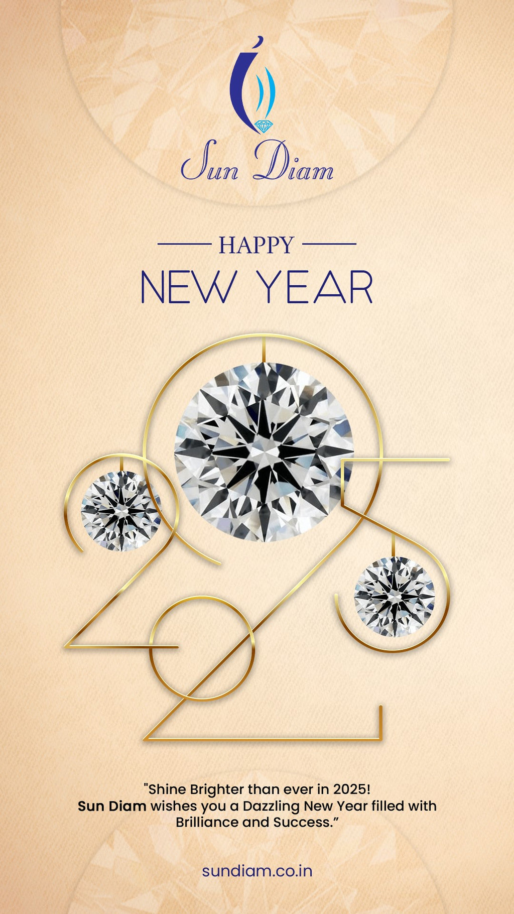 Diamond Festival Post — Shine Brighter This Season (Diwali • Dussehra • Valentine’s  more)