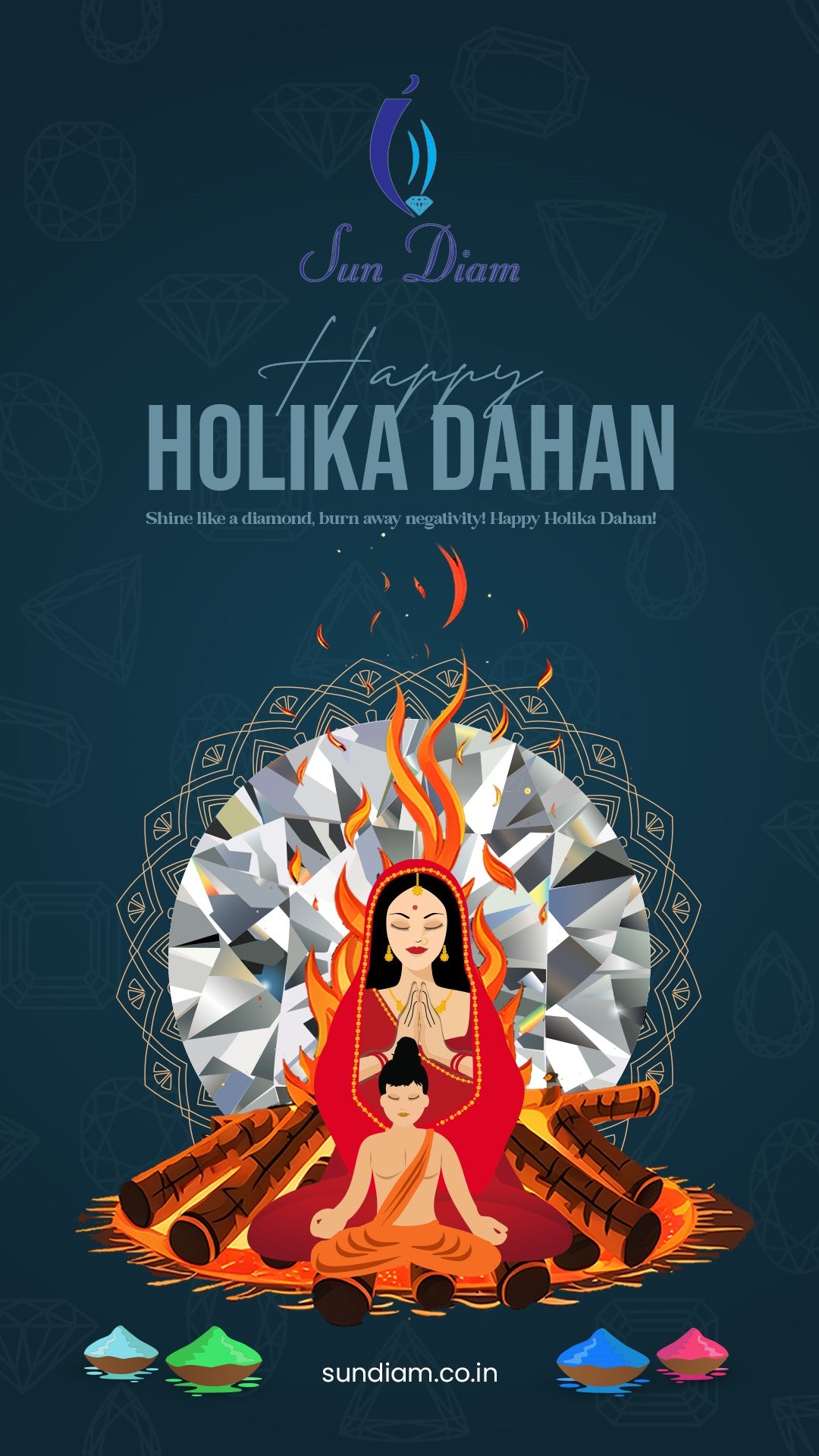 Diamond Festival Post — Shine Brighter This Season (Diwali • Dussehra • Valentine’s  more)