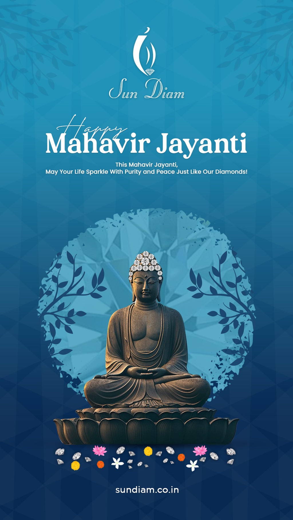 Diamond Festival Post — Shine Brighter This Season (Diwali • Dussehra • Valentine’s  more)