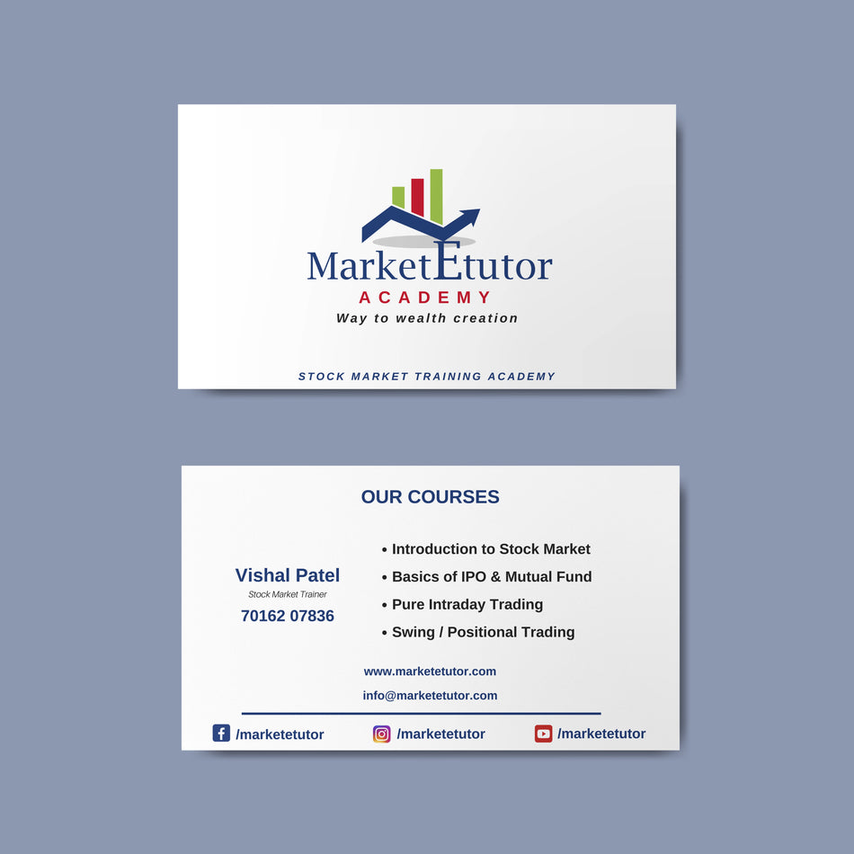Knowledge & Identity — Custom Visiting Cards for Education