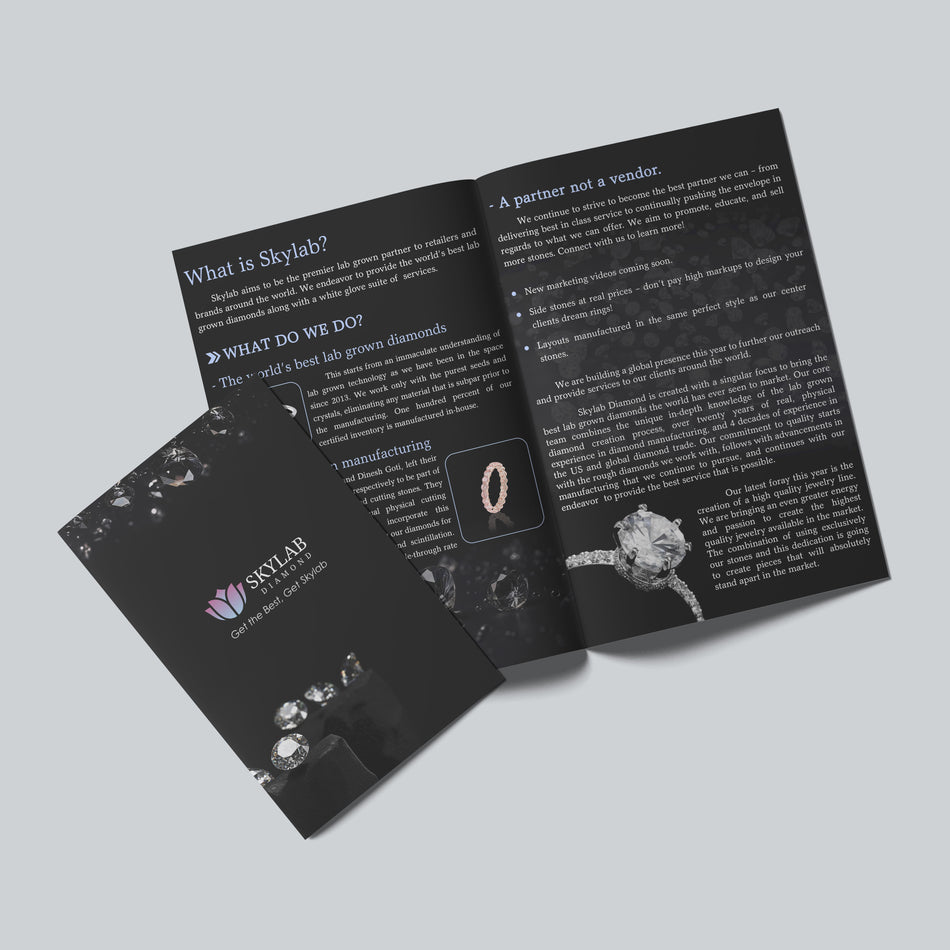 Shine Bright — Premium Diamond Brochures