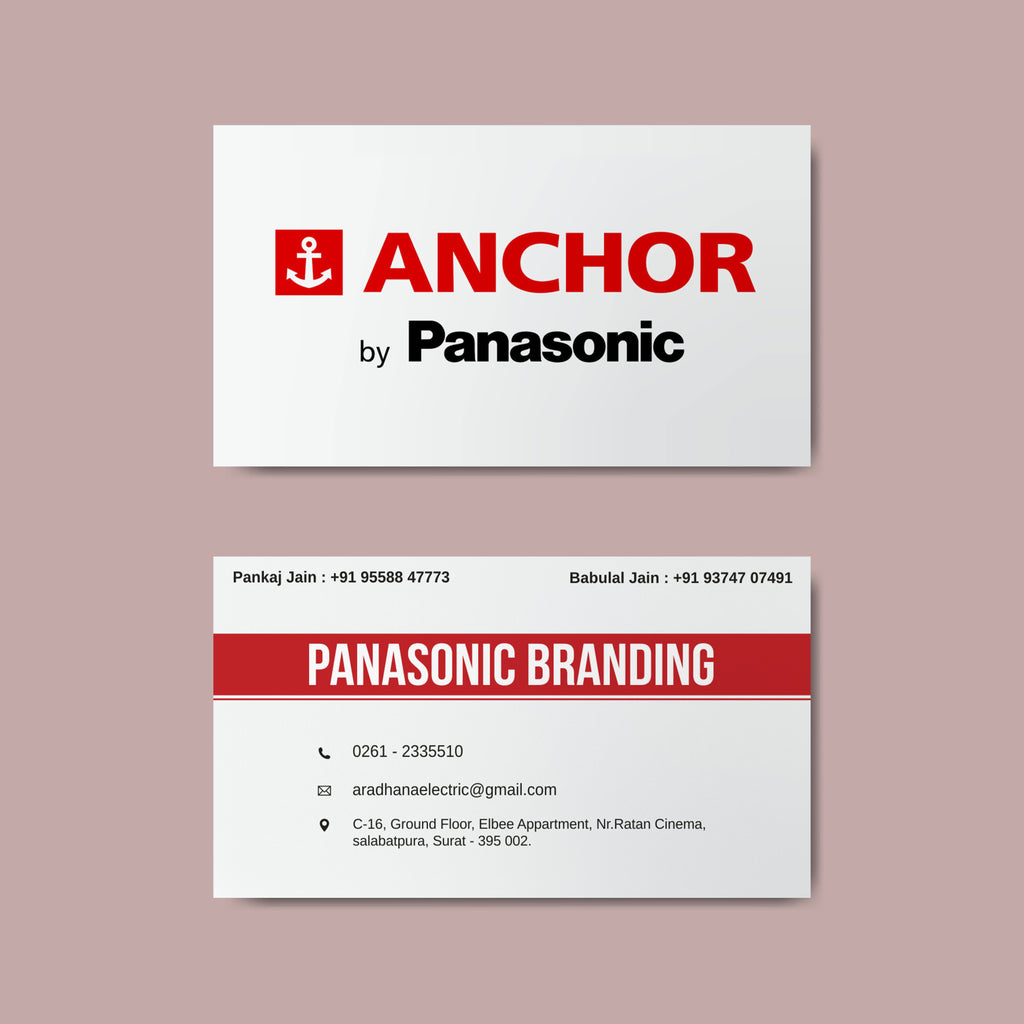 Current & Connection — Custom Visiting Cards for Electrical Services