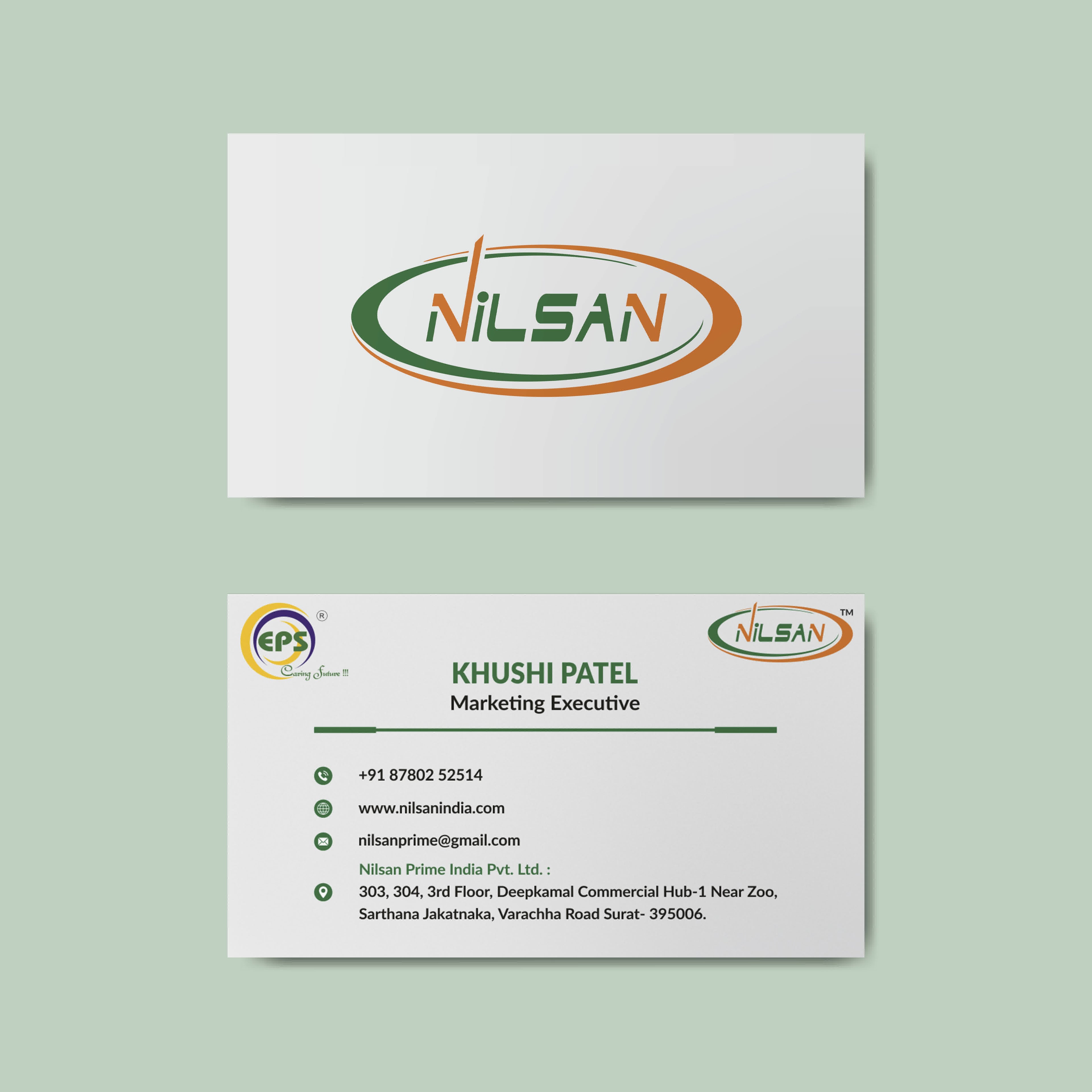 Gears & Grind — Custom Visiting Cards for Machinery & Industrial Services