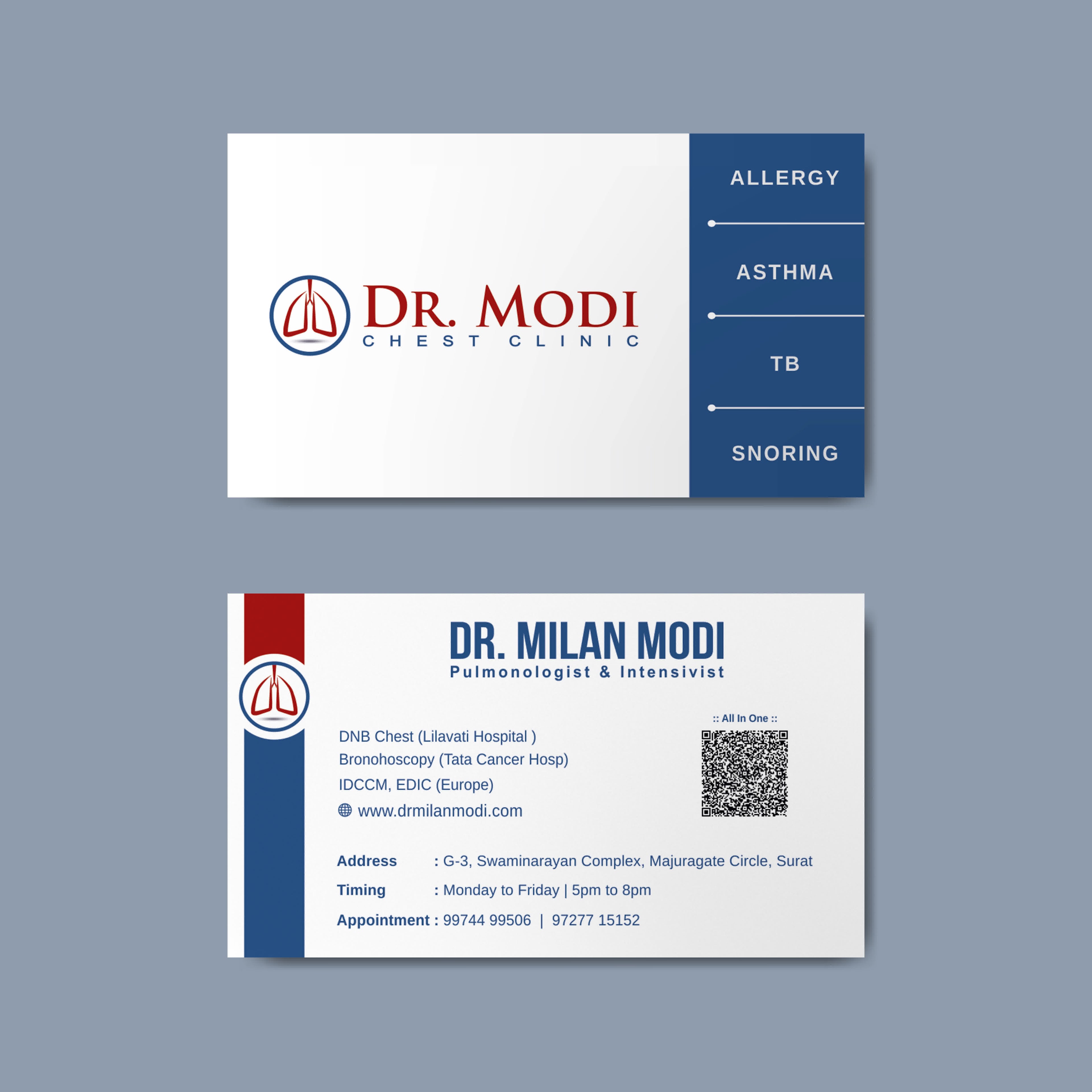 Hospital Visiting Card Design — Professional & Trustworthy Cards