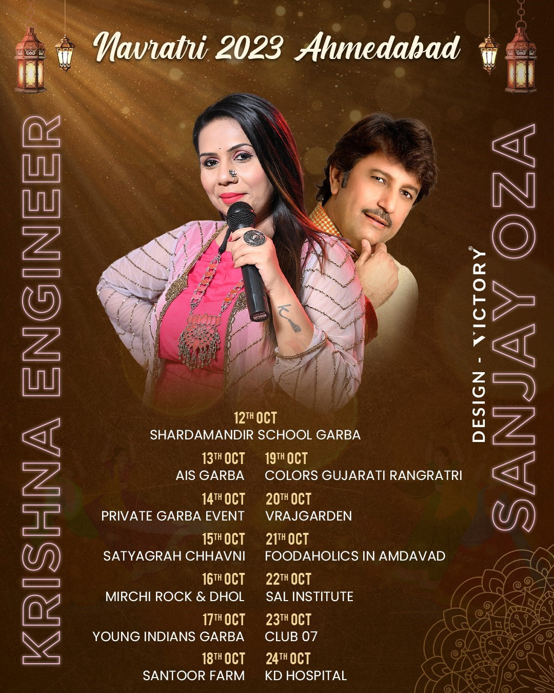 Navratri Posts for Artists — Celebrate Navratri with Rhythm & Art!