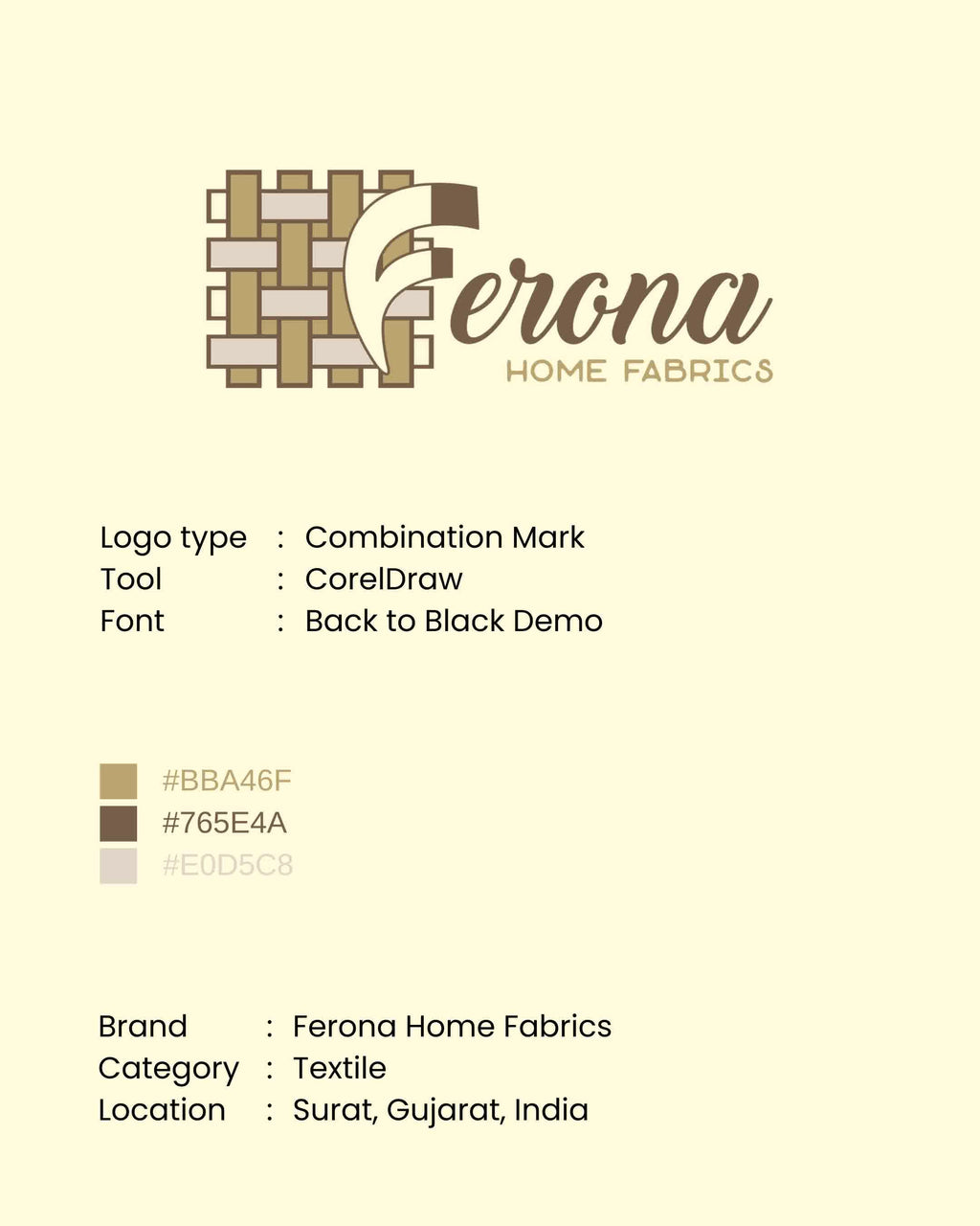 Creative Textile Logo Design — Branding for Fabric & Apparel Businesses