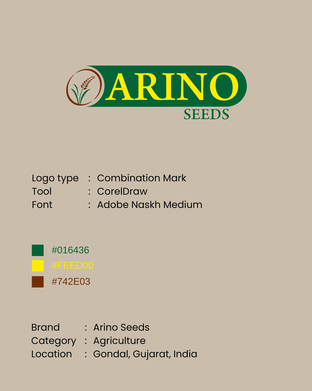 Custom Logo Design — Agriculture & Farming Business Branding