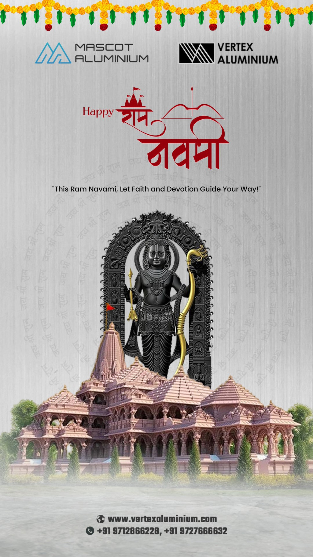 Aluminum shop Festival Post — Celebrating Strength Shine This Season (Diwali • Makar Sankranti • New Year)