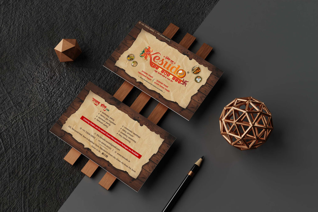 Custom Restaurant Visiting Card Design — Professional & Creative Cards