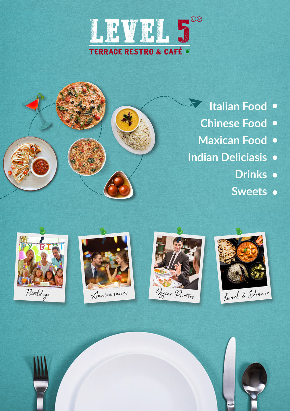 We Will Design Engaging Social Media Posts for Your Restaurant Menu.