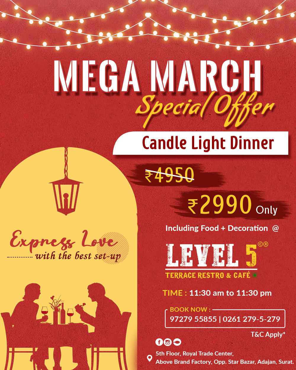 WeWillDesignSocialMediaPostforYourMegaMarchSpecialOffers.