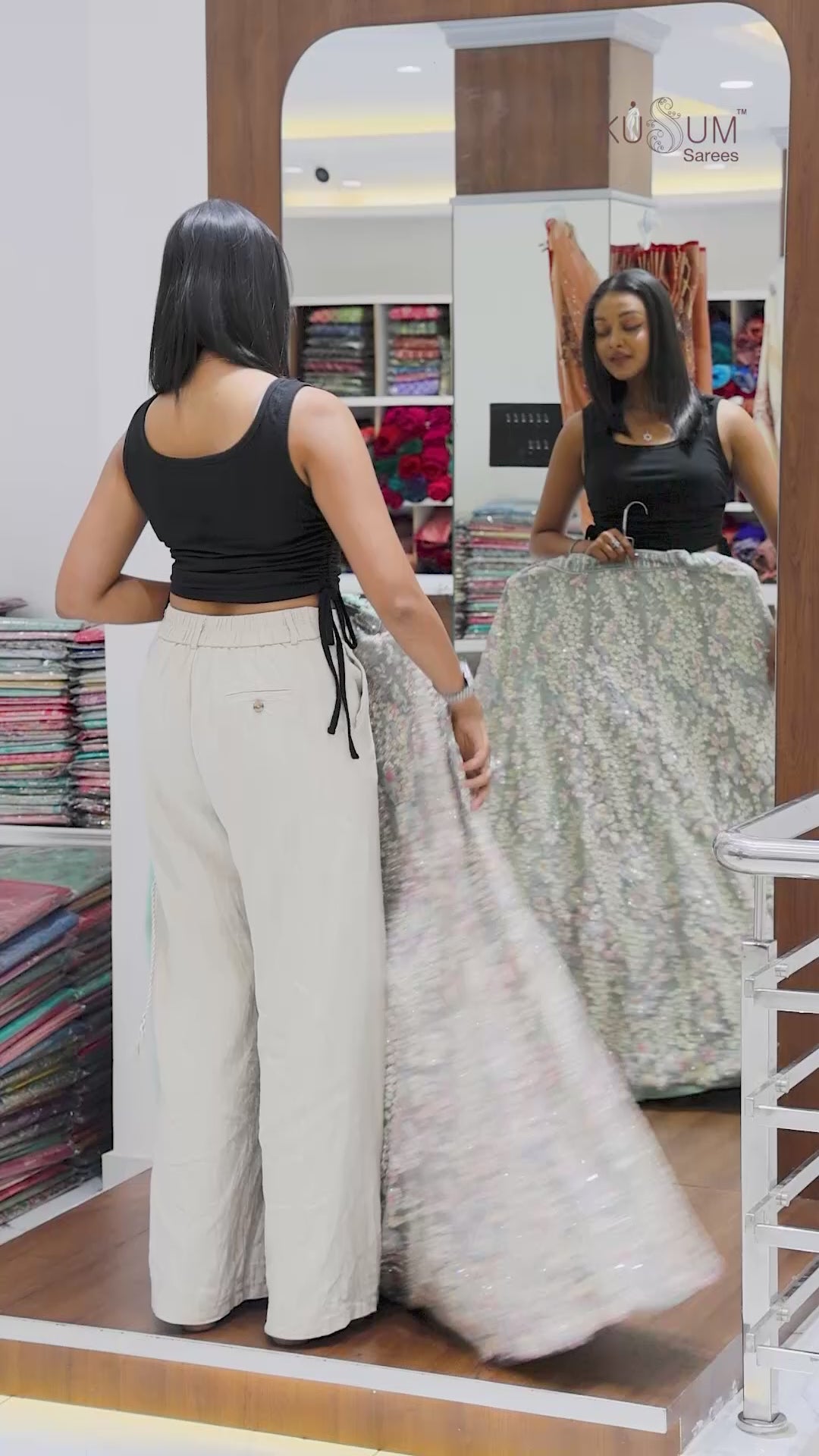 InfluencerSamadritaBanerjeeFashion&BusinessPromotionReels(KUSUM)ByVictoryBrandAgency

