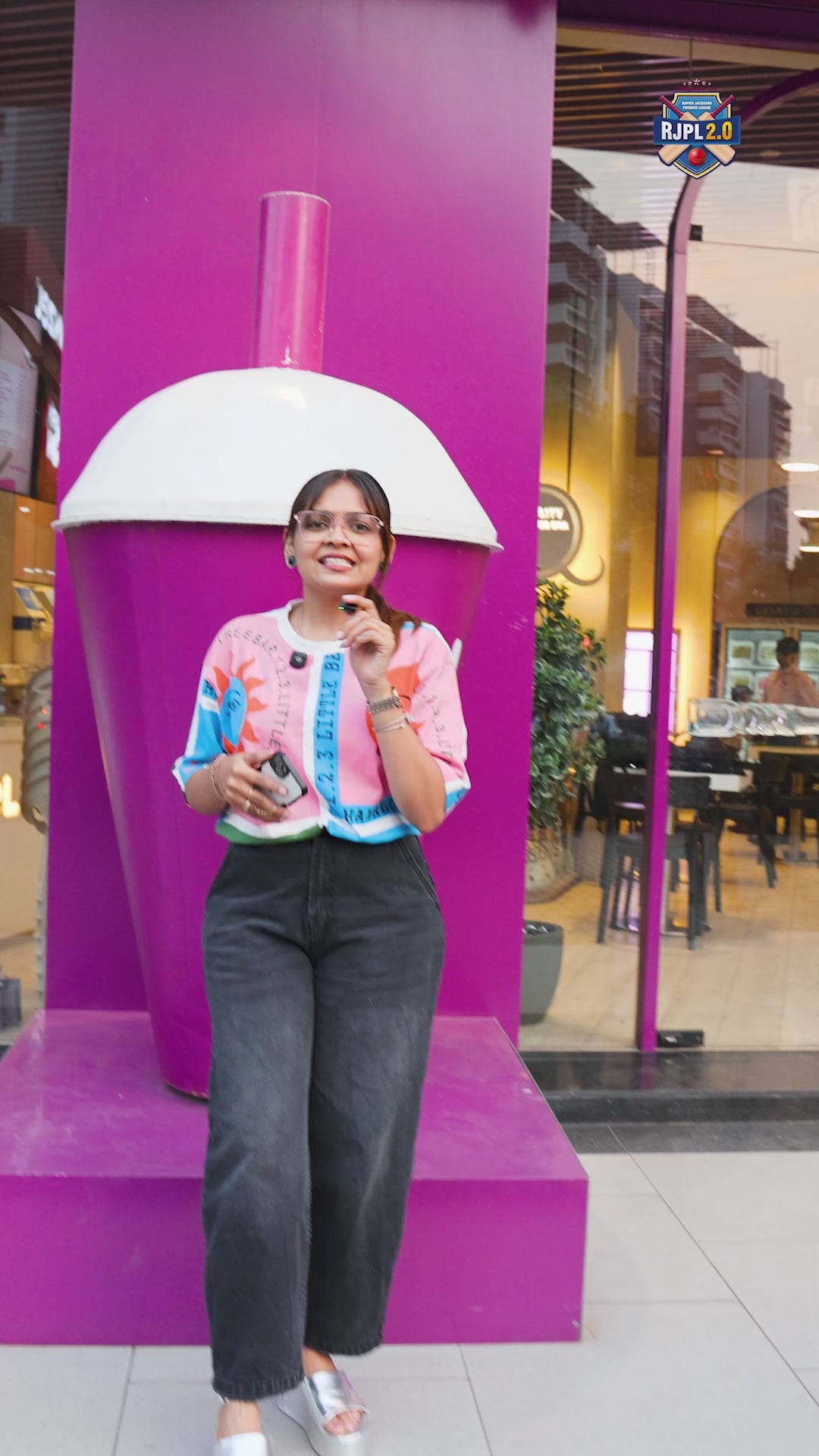 InfluencerKrinaGajeraRJPLleaugePromotionReelsbyVictoryBrandAgency