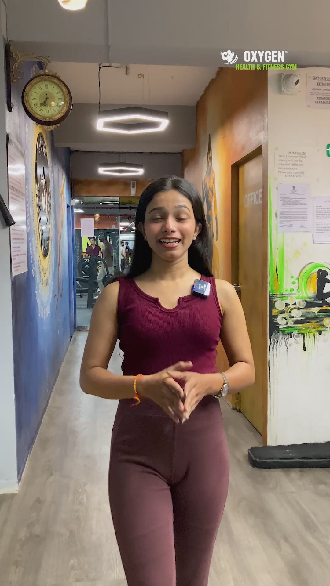 InfluencerDhwaniShiluGymPromotionReelsbyVictoryBrandAgency